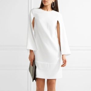 COPY - Black and White DKNY Cape Dress